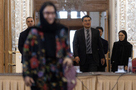 نشست وزیر امور خارجه با سفرا و روسای نمایندگی خارجی مقیم تهران