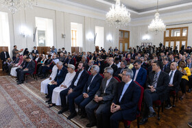 نشست وزیر امور خارجه با سفرا و روسای نمایندگی خارجی مقیم تهران
