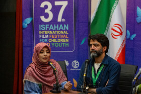 حاشیه دومین روز سی و هفتمین جشنواره بین‌المللی فیلم‌هایی کودکان و نوجوانان - اصفهان