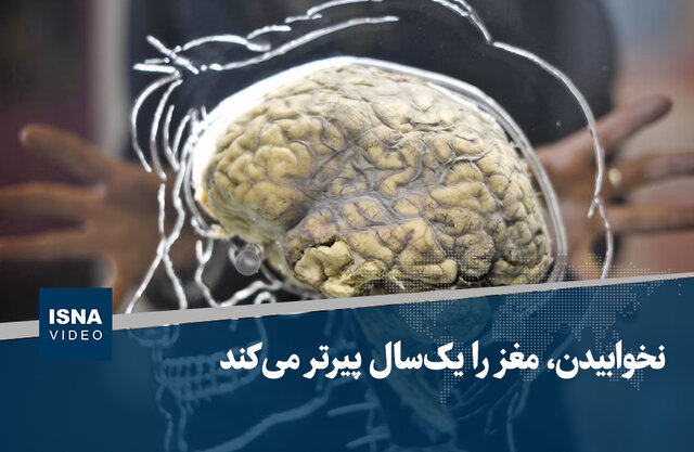ویدیو/ نخوابیدن، مغز را یکسال پیرتر میکند ویدیو/ نخوابیدن، مغز را یکسال پیرتر میکند