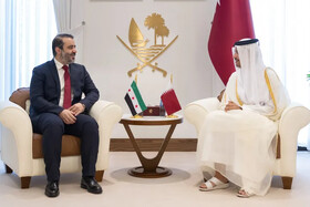 رایزنی وزیران خارجه قطر و سوریه