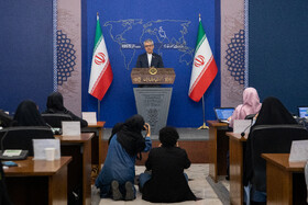 نشست خبری اسماعیل بقائی، سخنگوی وزارت امور خارجه