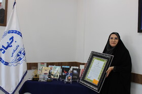 برگزاری مراسم تجلیل از نویسنده دفاع مقدس در اردبیل