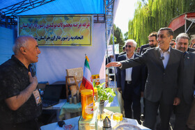 محمدجعفر قائم‌پناه  در حاشیه همایش ملی فرصت‌های سرمایه‌گذاری خراسان‌شمالی