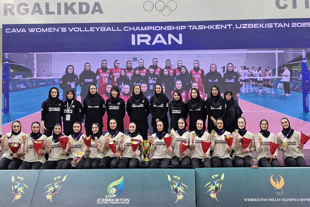 واکنش FIVB و AVC به قهرمانی والیبال زنان ایران