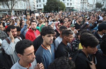 استمرار اعتراضات در مراکش برای دهمین روز پیاپی