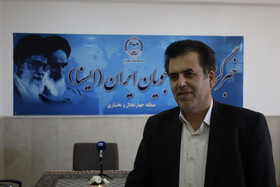  حضور عباس ناصری معاون هماهنگی و امور مجلس جهاد دانشگاهی در دفتر ایسنا چهارمحال و بختیاری