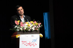 احمد دنیامالی، وزیر ورزش در آیین تجلیل از مدال‌ آوران ورزشی دانش آموزی
