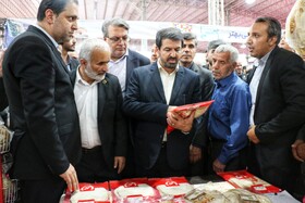 بازدید دکتر ملانوری شمس استاندار همدان از نخستین نمایشگاه تخصصی آرد و نان همدان 
