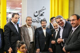 بازدید دکتر ملانوری شمس استاندار همدان از نخستین نمایشگاه تخصصی آرد و نان همدان 