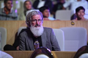 بهرام عظیمی در آیین اختتامیه سی و هفتمین جشنواره بین‌المللی فیلم‌های کودکان و نوجوانان ـ اصفهان
