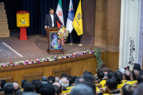 سید ستار هاشمی، وزیر ارتباطات و فناوری اطلاعات در مراسم روز جهانی پست