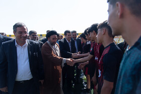 بازدید احمد دنیامالی، وزیر ورزش و جوانان از استادیوم ۱۵ هزار نفری شهید باکری ارومیه