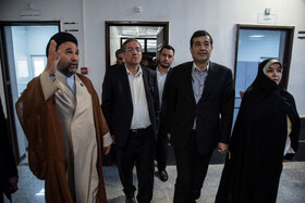 بازدید احمد دنیامالی، وزیر ورزش و جوانان از استادیوم ۱۵ هزار نفری شهید باکری ارومیه