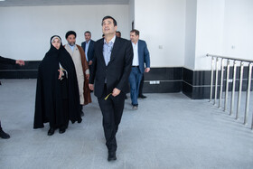 بازدید احمد دنیامالی، وزیر ورزش و جوانان از استادیوم ۱۵ هزار نفری شهید باکری ارومیه