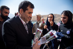 بازدید احمد دنیامالی، وزیر ورزش و جوانان از اردوی تیم ملی روئینگ بانوان در ارومیه