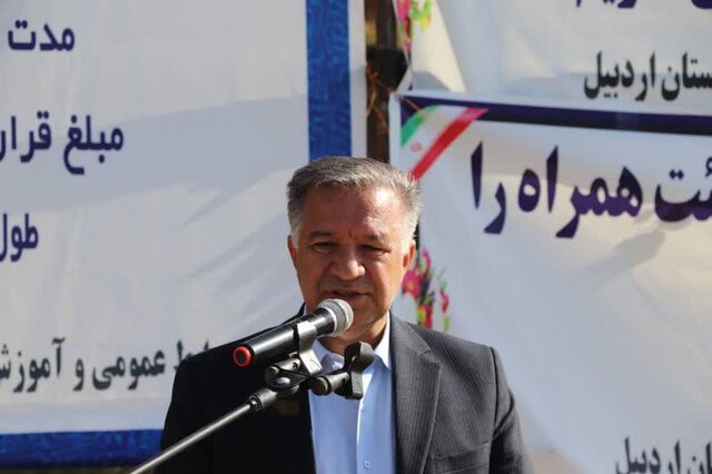 عملیات اجرایی شبکه جمع آوری فاضلاب شهر انگوت آغاز شد