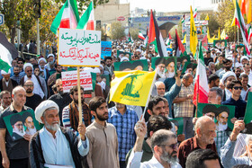 راهپیمایی سراسری بشارت نصر در قم