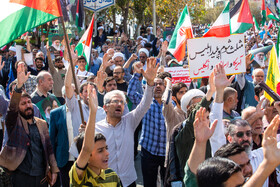 راهپیمایی سراسری بشارت نصر در قم