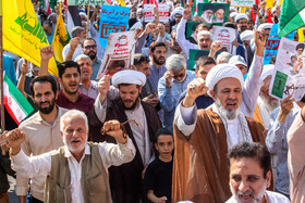 راهپیمایی سراسری بشارت نصر در قم