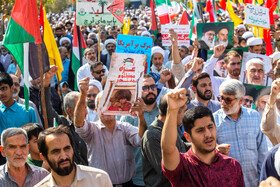راهپیمایی سراسری بشارت نصر در قم