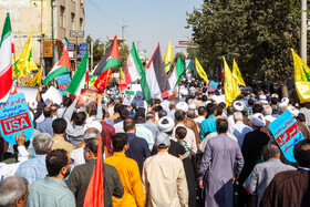 راهپیمایی سراسری بشارت نصر در قم