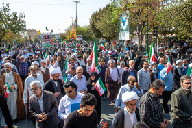 راهپیمایی سراسری بشارت نصر در قم