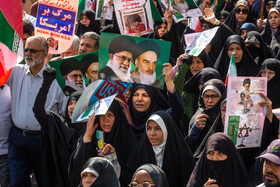 راهپیمایی سراسری بشارت نصر در قم