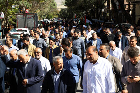 راهپیمایی بشارت نصر در اهر