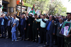راهپیمایی بشارت نصر در اهر