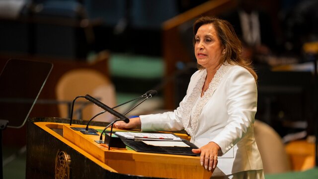 «دینا بولوارته» رئیسجمهور پرو رئیسجمهور پرو برکنار شد