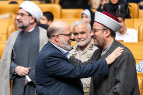 خالد القدومی، نماینده حماس در تهران در هشتمین اجلاس بین‌المللی «همبستگی با کودکان و نوجوانان فلسطینی»