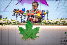 نشست خبری بهروز شعیبی، دبیر جشنواره فیلم کوتاه تهران