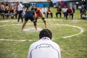 مسابقات استانی کشتی لوچو_روستای اوسا شهرستان میاندرود