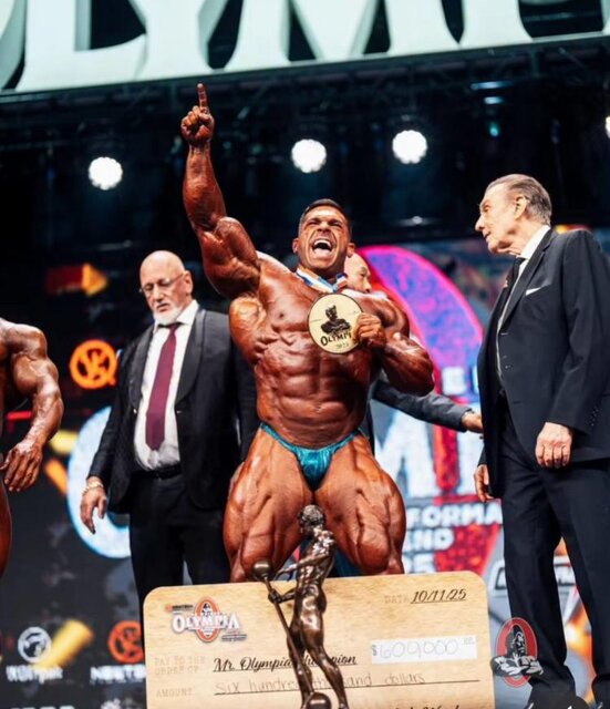 ۲۰۰ هزار دلار در جیب "هادی چوپان"/ تصاویر مستر المپیای ۲۰۲۵