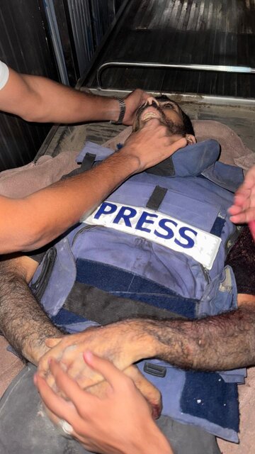 شهادت یک خبرنگار فلسطینی توسط گروهکهای تبهکار در غزه