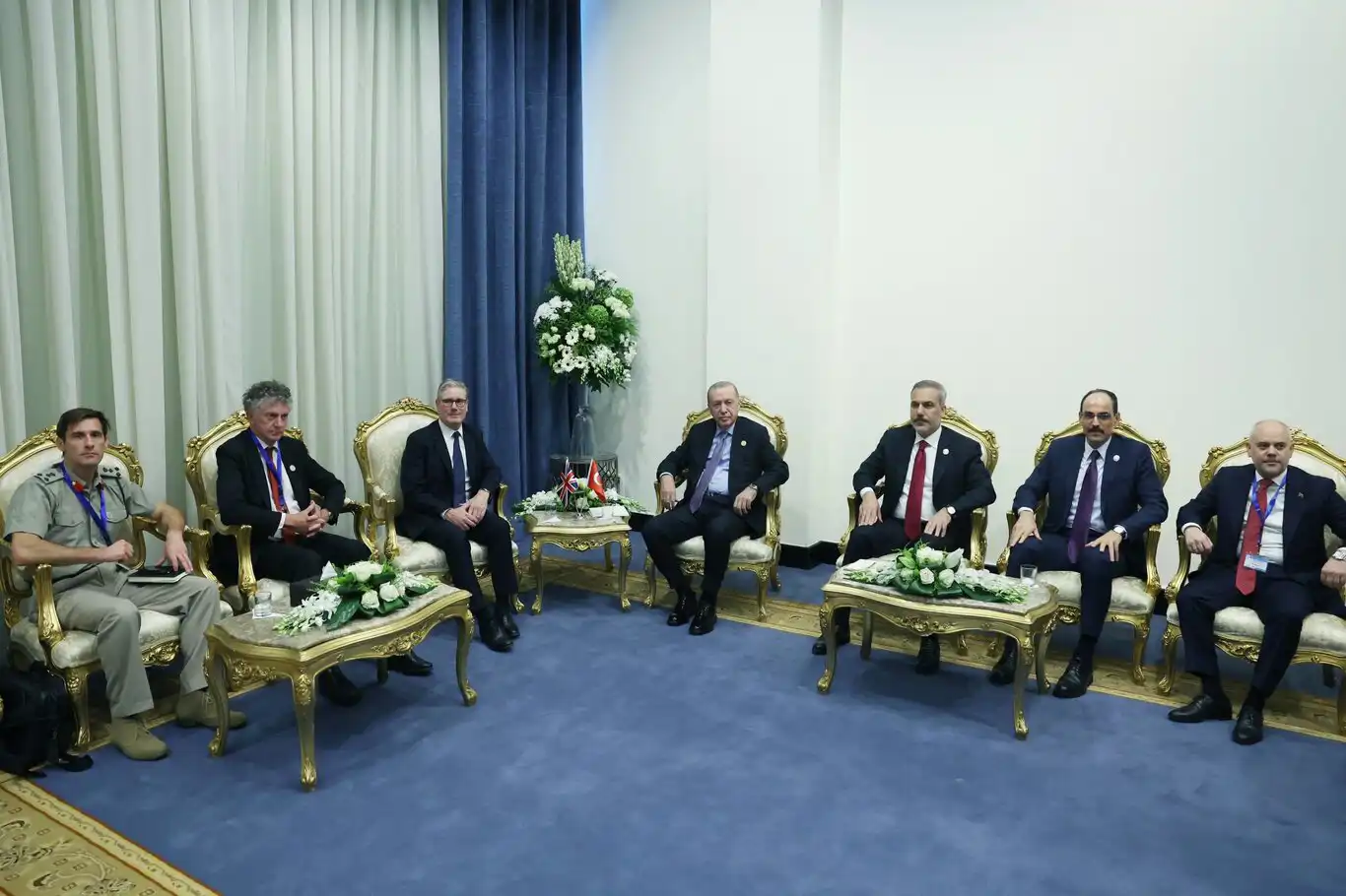 دیدار اردوغان و استارمر در شرم‌الشیخ