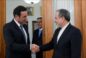 خداحافظی سفیر لبنان در تهران با عراقچی