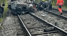 برخورد ۲ قطار در «اسلواکی»؛ ده‌ها نفر زخمی شدند
