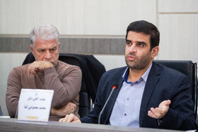محمد محمودی کیا اعضای هیئت علمی پژوهشگده امام خمینی در مراسم پیش نشست همایش بین‌المللی تحول در نقش و جایگاه زنان در پرتو اندیشه‌های امام خمینی