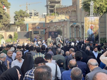 برپایی  مراسم بدرقه پیکر «محمد کاسبی»