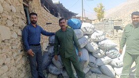 کشف ۴۰۰ کیلوگرم زغال قاچاق در شهرستان باشت
