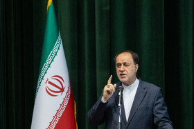 سخنرانی حمیدرضا حاجی بابایی، نایب رئيس مجلس در همایش «در مسیر عدالت» با حضور رئیس جمهور