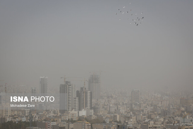 وزش باد شدید و خیزش گرد و خاک در برخی مناطق کشور