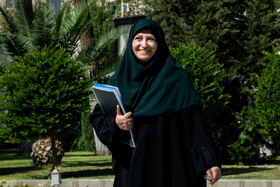 شینا انصاری، رئیس سازمان محیط زیست در حاشیه جلسه هیات دولت - ۲۳ مهر