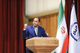 سخنرانی مهدی بازمانده، رئیس جهاد دانشگاهی‌ کرمان در افتتاحیه پنجاه‌ودومین گردهمایی سراسری معاونان آموزشی واحدهای سازمانی جهاد دانشگاهی در کرمان