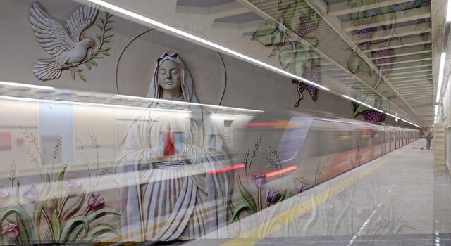 تمجید لاریجانی از نوآوری در نام‌گذاری ایستگاه مترو مریم مقدس (س)