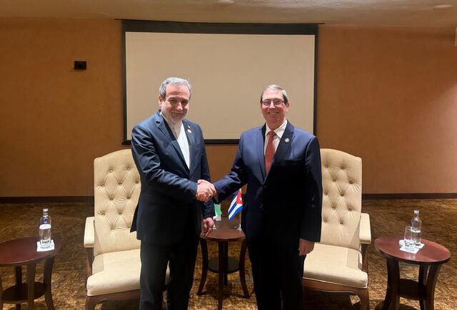 رایزنی وزیران امور خارجه ایران و کوبا ابراز همبستگی وزیران امور خارجه ایران و کوبا با دولت و ملت ونزوئلا