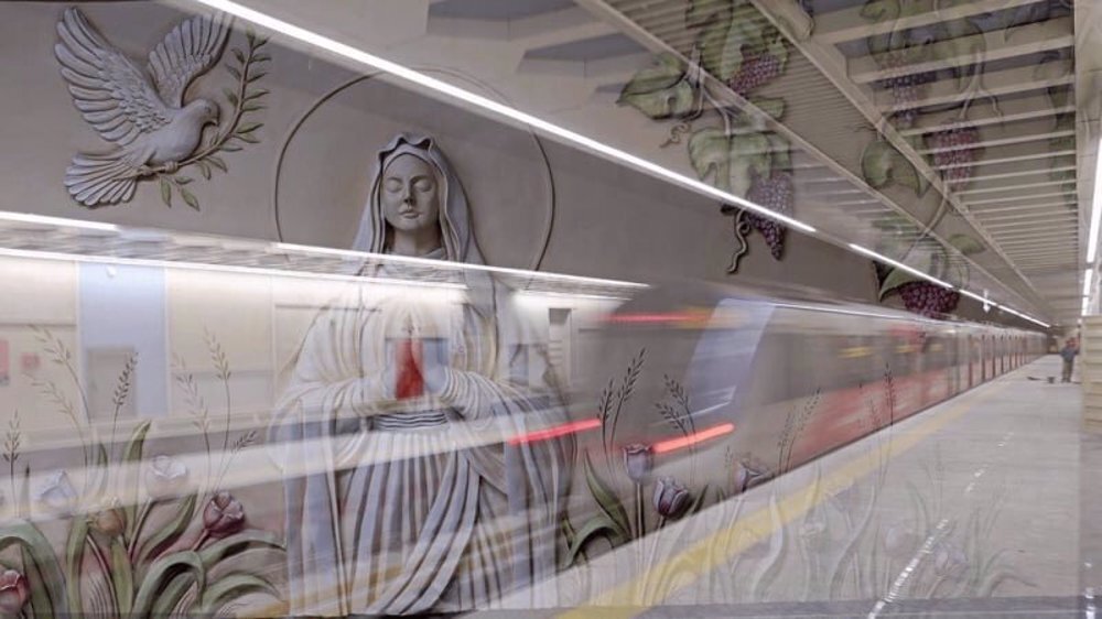 Tehran opens Saint Mary subway station, countering Western stereotypes