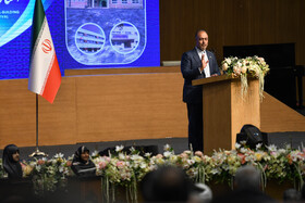 سخنرانی مجتبی ملااحمدی، رئیس هئیت مدیره مجمع خیرین مدرسه ساز استان اصفهان در بیست و هفتمین جشنواره خیرین مدرسه‌ساز - اصفهان